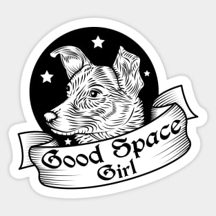 Good Space Girl Sticker